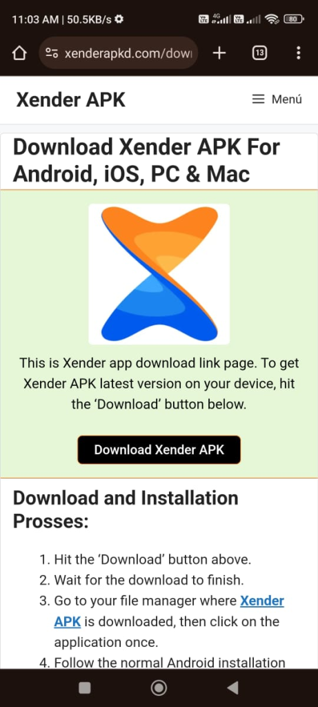 xender app